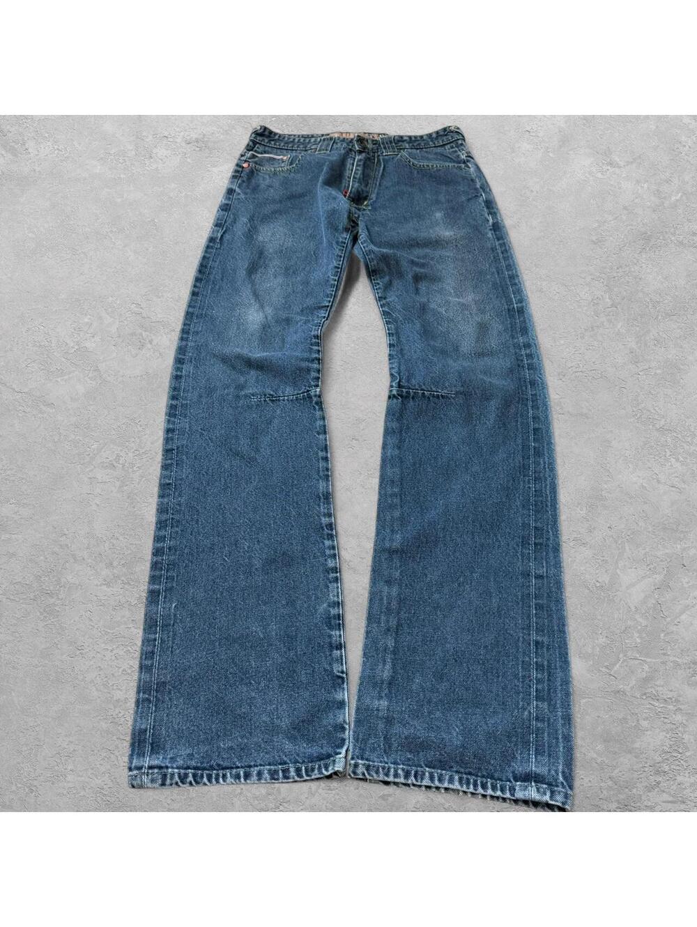 Indigo Red Denim Co. Selvedge Wide Leg Skater Jeans - Size 32